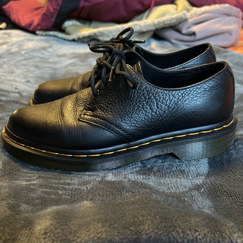 Dr. Martens Black Lace Up Boots - Picture 4 of 6